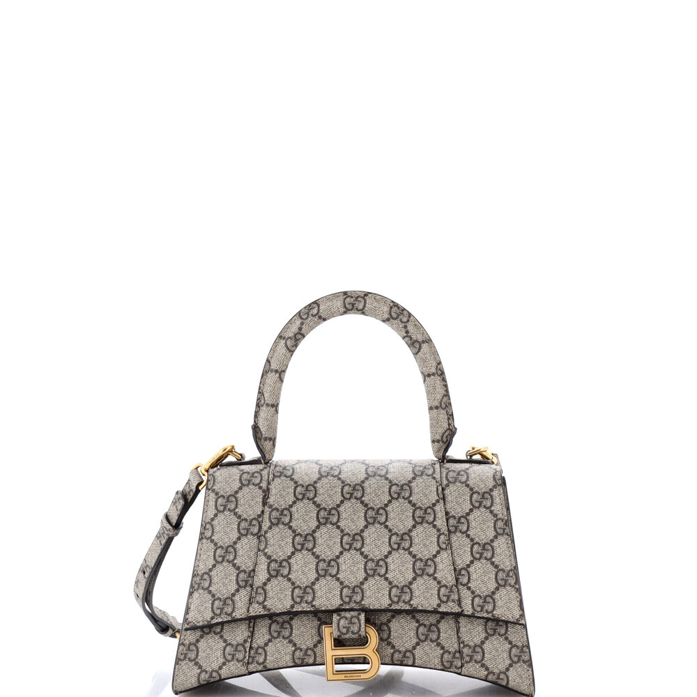 Gucci Small x Balenciaga The Hacker Project Hourglass Top Handle Bag